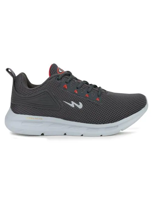 Campus CLUSTER PRO Grey Men's Running Shoes