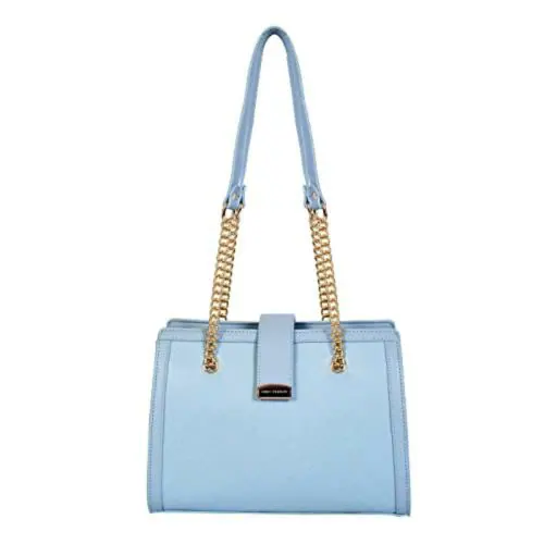 Lino Perros Womens Blue Satchel