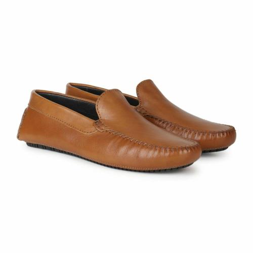Yoho Tan Loafers for Men