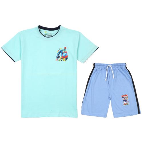 SURYA MAX KIDS HALF SLEEVE T-SHIRT AND SHORTS COMBO