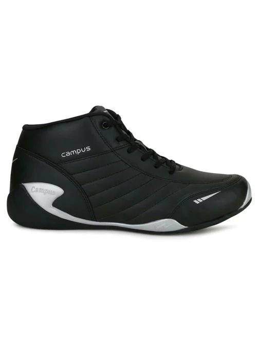 Campus EVEREST Black Men's Running Shoes