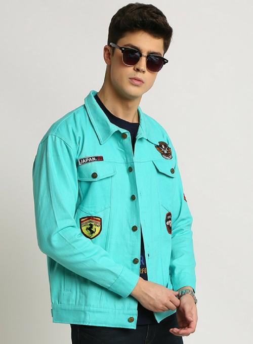 Buy VOXATI Blue Men's Denim Jacket Online at Best Prices in India
