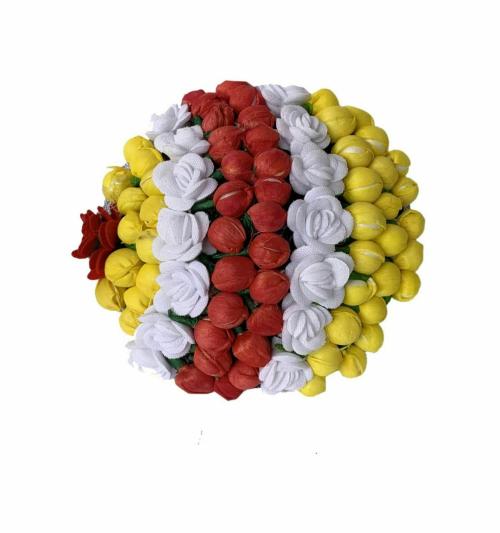 Buy GADINFASHION Multicolor Womens Artificial Flower Full Juda Bun Hair