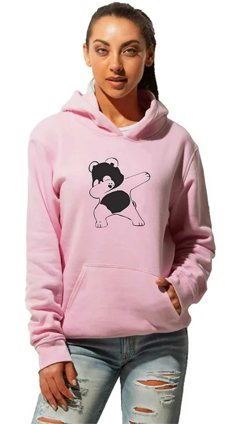 Be Savage Women Pink Cotton Hoodie (Xxl)