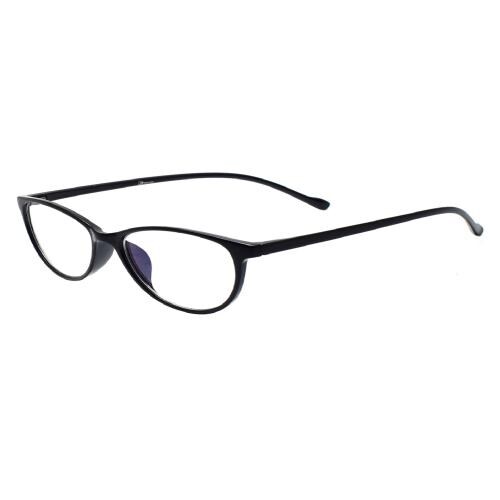 Small Black Cateye Blue Light Blocking Computer Glasses for Women/Girls (AG2476B)