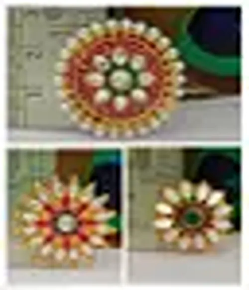 RIYA HANDICRAFT JEWELLERY Women Rings-26-Size-Adjustable-Colour-Multicolor