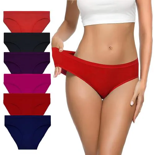 SAJATA Women Cotton Panty - Pack of 6