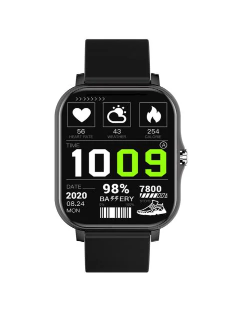 FCUK series 2 Full touch Smartwatch (Color: Black)Long battery life (FCUK007A)