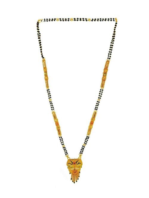 Buy KRIMO Gold Plated Brass Mangalsutra (Suitable For Women) Online at