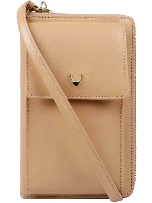 Hidesign Women Beige Leather Wallet