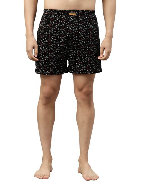 Dixcy Scott Originals Men's Multicolor Solid Cotton Boxers