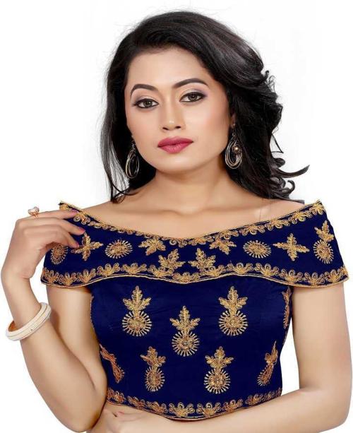 Ansar Creation Boat Neck Women Blouses