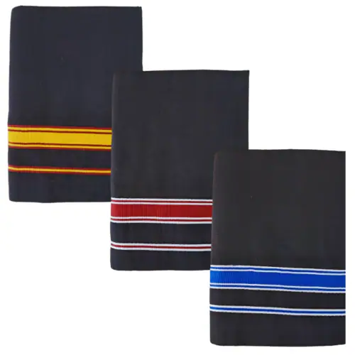 REIMS BLACK MUNDU PACK OF 3 WITH FANCY COLOR KARA
