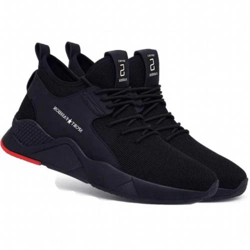 HOTSTYLE Black Casual Shoe For Mens
