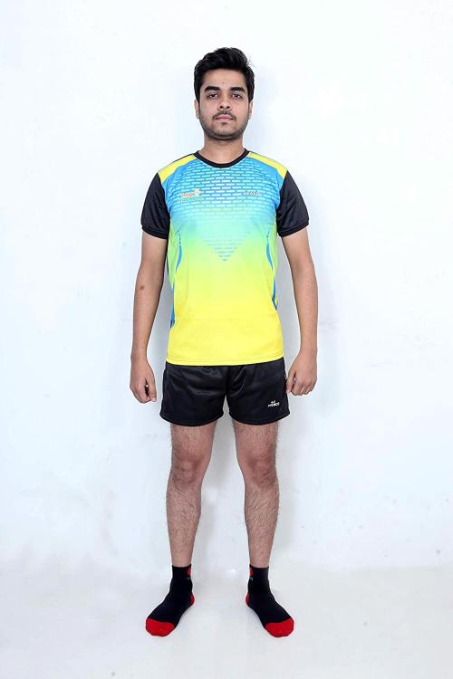 Henco Other Multi-Colour Unisex Sublimation Athletic T-Shirt & Shorts
