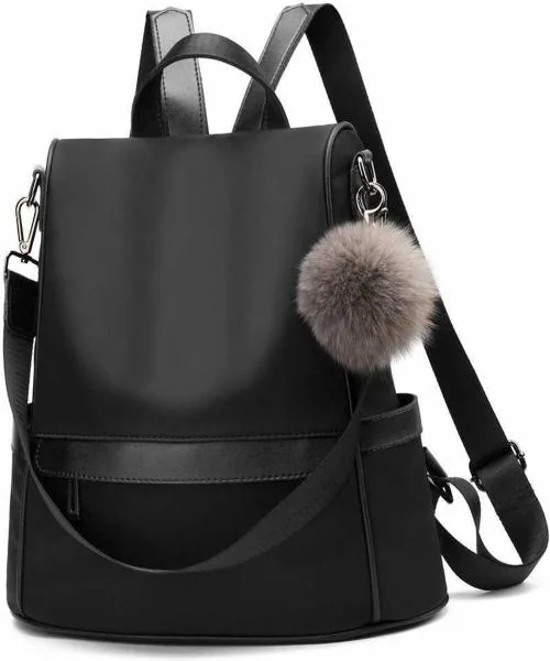 JAISOM Stylish Woman And Girls School College bag 10 L Backpack (Black)