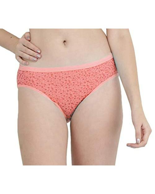 FEMULA Women's Cotton Hipster Panty Light Pink