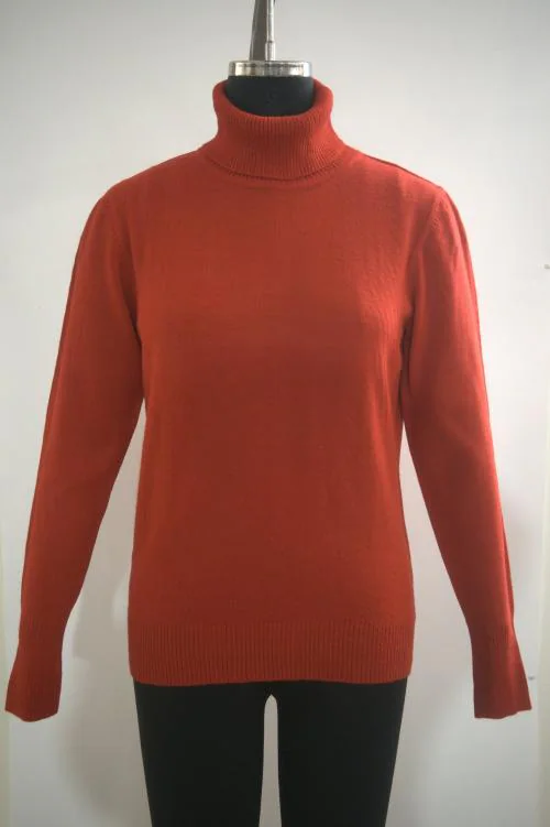 Avsoy Red High Neck Women