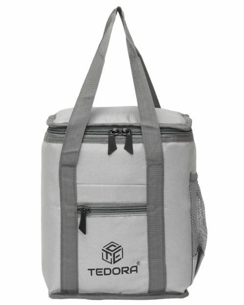 ICONSTAR Lunch Bag Lightweight and Reusable Food Cooler Lunch Box Insulation and Large Capacity for Men Women Kids(Grey)