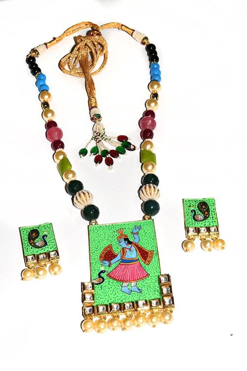Buy Meira Jewellery Green Copper Nath For Women Online at Best Prices