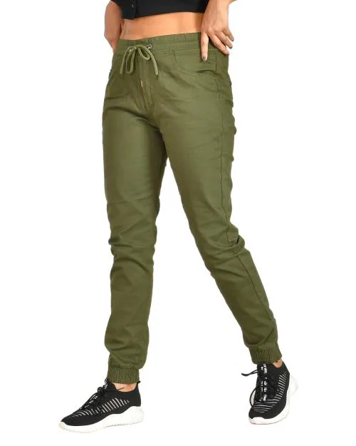 SSoShHub Women/Girl Cotton Regular Fit 4 Pocket Cargo Pants Regular Fit