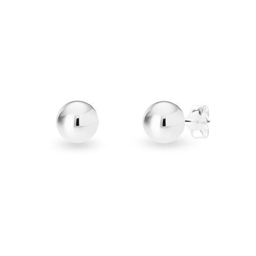 Premokshi 925 Sterling Silver Boll Studs | Earrings to Gift Women & Girls | With Certificate of Authenticity and 925 Stamp