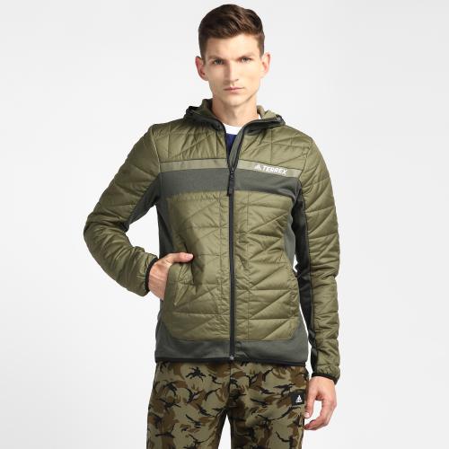 Adidas Men MT Hybr Ins Jkt Green Hiking Jacket