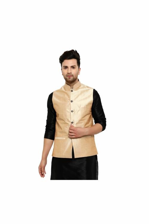 RYLEN Men's Modi Jacket, Nehru Jacket, Wedding Dress For Men, Indian Waistcoat For Men