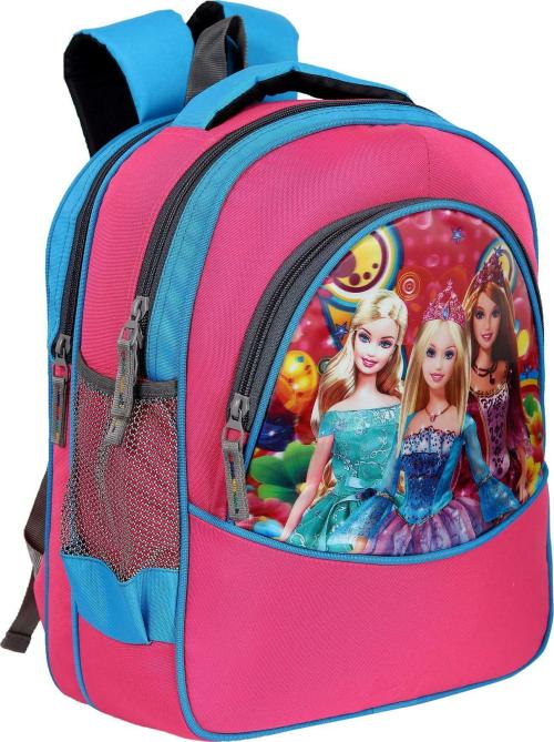 Bayo Pink & Light Blue | Polyester | Barbie School Bag