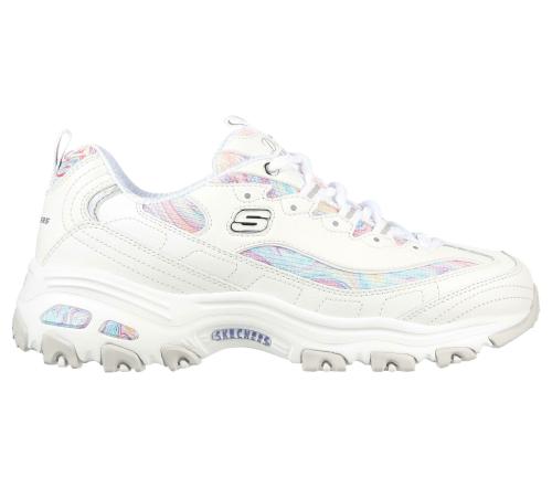 Skechers D'LITES-WHIMSICAL DREAM White Sports shoes for women