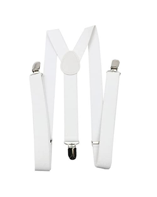 ACCERY Men White Stain Suspender