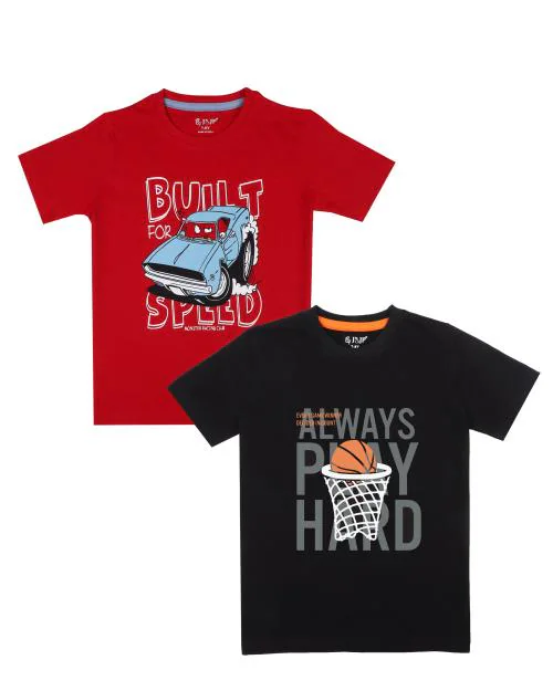 J & JP boys tshirts trendy collections - 13-14 Y