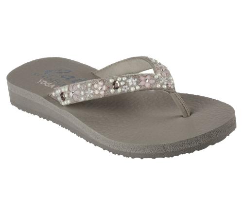 Skechers MEDITATION - DANCING DAISY Brown Sandals for Women