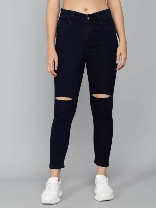 Knee-Cut slimfit jeans