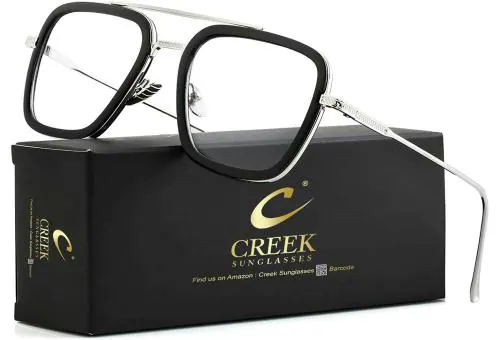 Creek Square Multicolor Full-Rim Frames (Men and Women)