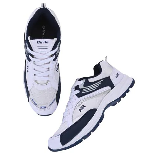 BIRDE Stylish Comfortable Navy Sports Shoes For Men's