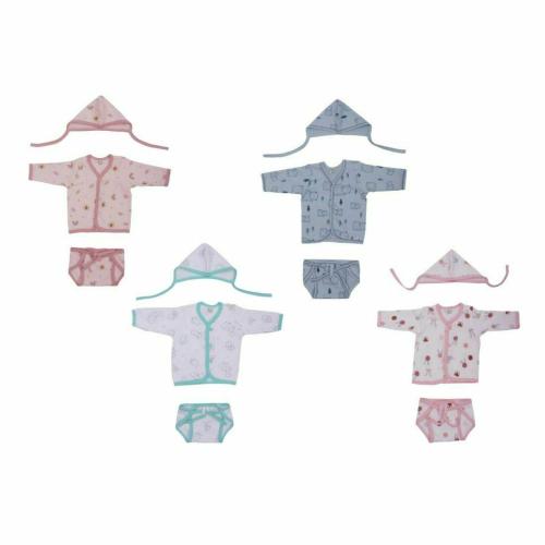 Buy Cute Landings New Born Baby Cotton Shirts with Nappies Online at