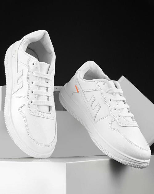BIRDE Men Casual Shoes Soft Stylish Comfortable Regular Wear White Sneakers