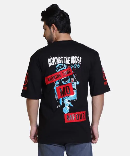 The Emperor Down Shoulder Printed HipHop Style T-Shirt For Men||Oversized Tshirt