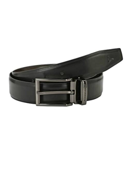 Pacific Gold Men Black, Brown Synthetic Belt