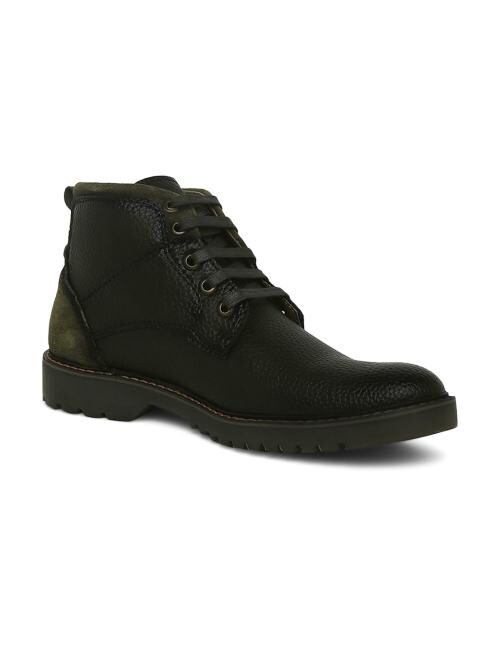 Jaripeo by Buckaroo VALDEMAR Premium Vegan Synthetic Olive Casual Boots For Men