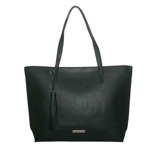 Caprese Vinci Women Tote Bag (Black)
