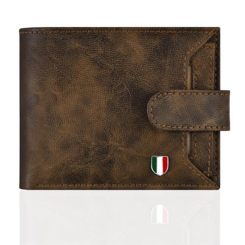 Giovanny PU Leather Wallet for Men with detachable card pocket (GVN-BRWFTBL)