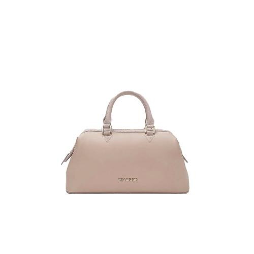 Miraggio Womens Light Pink Satchel Handbag