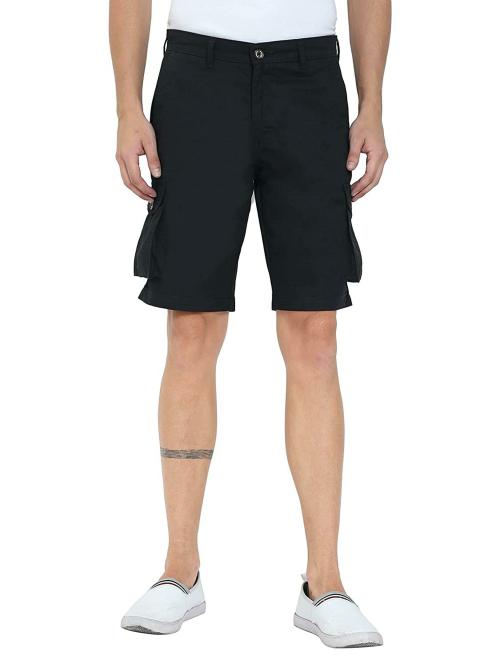 Oxy Gentz Men Black Cargo Shorts