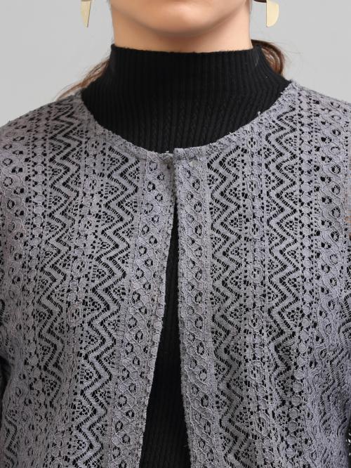 Style Quotient Women Grey Shrug