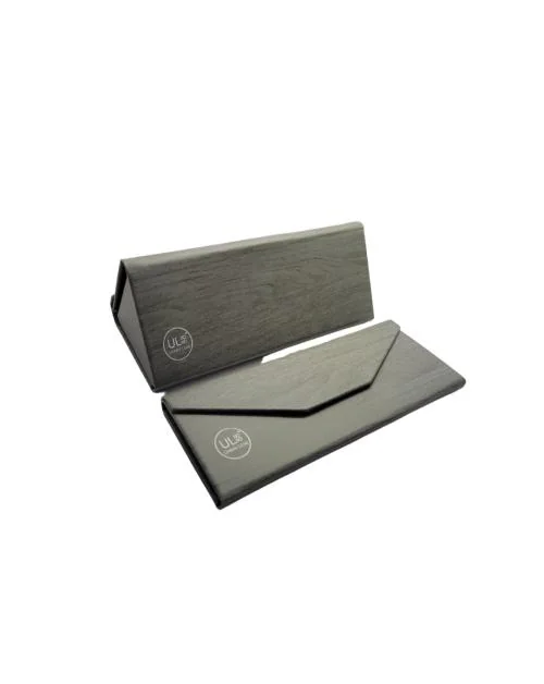 Urban Lens Triangle PU Folding Glasses Magnetic Sunglasses Case Portable Pouch