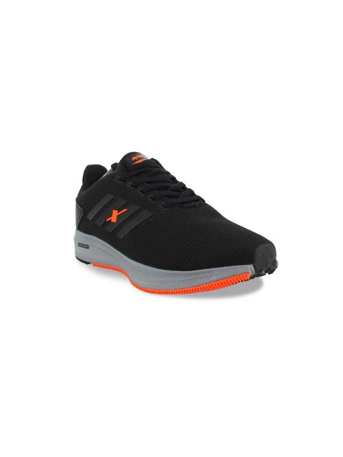 Sparx Black Running Shoes Men SM-676