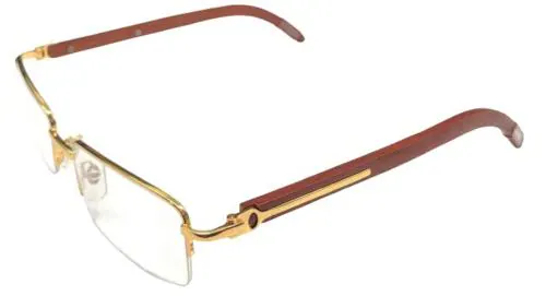 Buy Rsinc Wood Half Rim Spectacle Frame Online at Best Prices in India ...