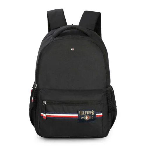 Tommy Hilfiger Matias Men Recycle Laptop Backpack - Black